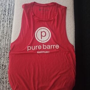 Pure Barre Red Tank Top